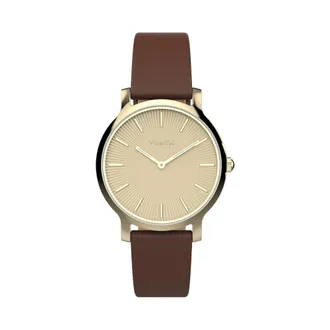 Timex Transcend Leather Ladies Watch