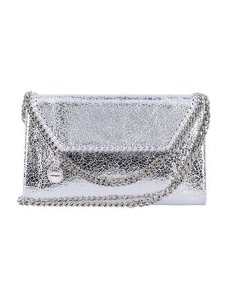 Stella McCartney Silver Falabella Small Shoulder Bag