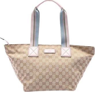 Gucci Bolso Tote Pre-owned Vintage - Pre-owned - Mujer - Beige - ONE SIZE