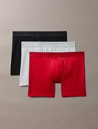 Calvin Klein Pack De 3 B&oacute;xers Ajustados CK Black