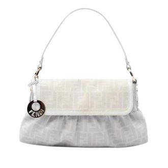 Fendi Pre-owned Chef Shoulder Bag - - Pre-owned - Donna - Beige - ONE SIZE