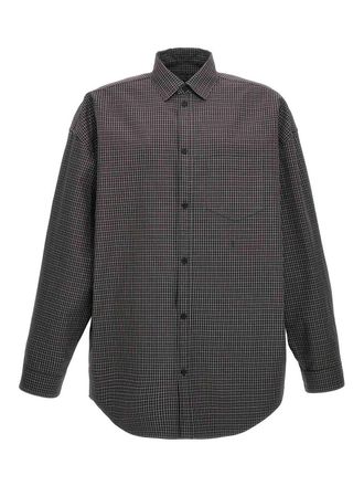 Balenciaga Checkered Overshirt