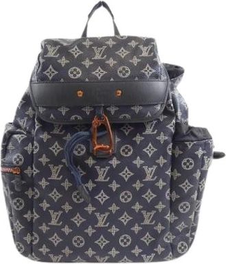 Louis Vuitton Pre-owned Backpacks, female, Blue, Size: ONE SIZE Pre-owned Monogram Ink Discovery Backpack