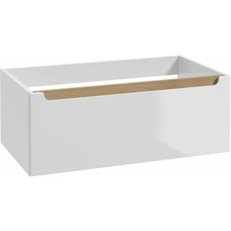 Puma Naturel - Mobile da bagno complementare bianco Natural Stilla 80x30x45 cm (STILLAB08001)
