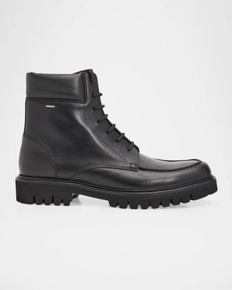 Giuseppe Zanotti Men & apos;s Nerus Leather Lace-Up Boots