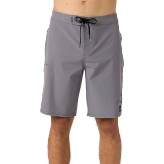O'Neill Hyperfreak Heat Hawaii Solid Board Shorts in Grey at Nordstrom, Size 40