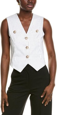St. John Pinstripe Vest