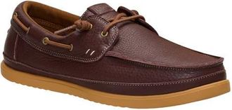 Hey Dude Harbor Lo Boat Shoe in Shaved Brown/Robe Brown at Nordstrom, Size 10