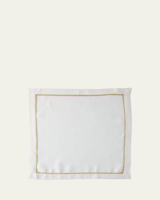 Nomi K Gold Braided Napkin