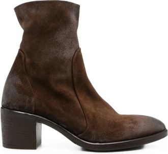 Strategia Boots High Heel Wash Bitter Iron