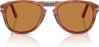 Persol Po0714sm Steve Mcqueen 96/73 Terra Di Siena Sunglasses