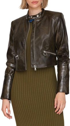 Avec Les Filles Vegan Leather Jacket