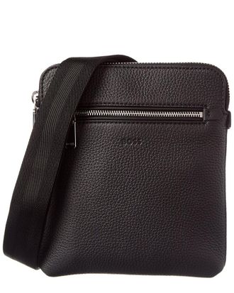 HUGO BOSS New Crosstown Leather Envelope Bag