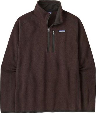 Patagonia Better Sweater 1/4 Zip Fleecepullover f&uuml;r Herren | braun