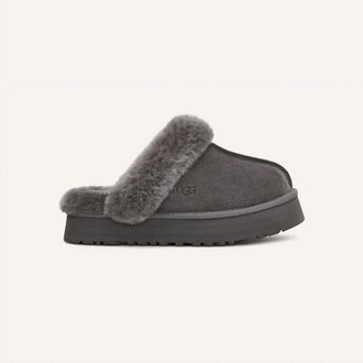 UGG Womens Disquette Slippers In Charcoal