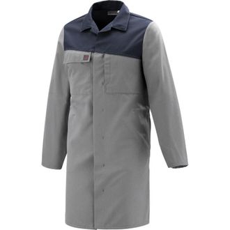 Lafont Cubierta De Blusa Mineral Gris / Azul Marino L