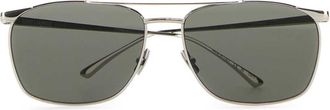 Saint Laurent Mens Sl Sunglasses Silver Metal