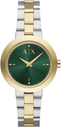 A|X Armani Exchange Jackie Quartz Green Dial Ladies Watch AX5176
