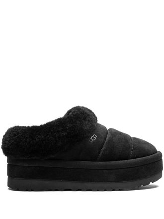 UGG Tazzlita suede slippers - women - Sheep Skin/Shearling/Suede/Lyocell/Sheep Skin/Shearling/Recycled Wool/Polyethylene vinyl acetate (PEVA)/Rec