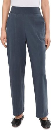 Pact Airplane Pintuck Wide Leg Pants Womens Casual Pants Steel Blue : XL 29, Cotton