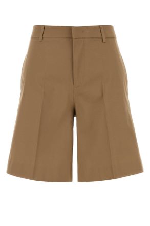 Pantaloni Torino Camel Stretch Cotton Bermuda Shorts