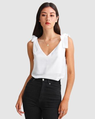 Belle & Bloom Feel For You V-Neck Top