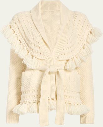 Cinq &agrave; Sept Asmi Tie-Front Cardigan