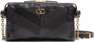 Valentino Garavani Panthea Small Leather Shoulder Bag