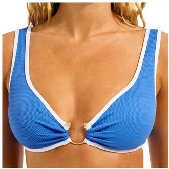 Seafolly Beach Bound Ring Front Tank Bikini-Top f&uuml;r Damen | orange
