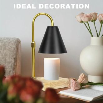 OEM L&aacute;mpara Calentadora De Velas Con Temporizador Y Regulador De Intensidad, Altura Ajustable, Perfumada, Regalo Para Mam&aacute;, Adecuada Para Velas, Hogar, Do