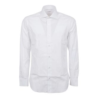 Buonamassa Heren, Overhemden, Wit, Maat: 2XL Katoen