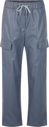 Marc Cain Kunstlederhose Wuxi - Dames - Leren Broeken - Grijs - S - Polyester - Broeken