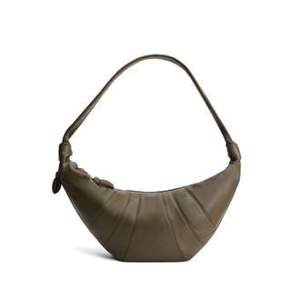 Christophe Lemaire Large Croissant Panelled Shoulder Bag