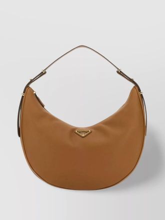 Prada na leather shoulder bag