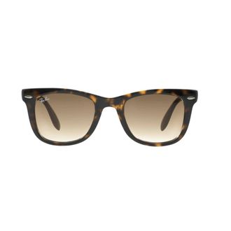 Ray-Ban Sunglasses, male, Brown, Size: 50 MM Folding Wayfarer Sunglasses
