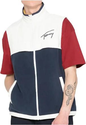 Tommy Jeans Retro Mix Media Jack - Heren - Bodywarmers - Veelkleurig - M - Jassen