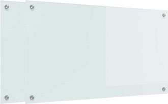 vidaXL Salpicadero De Cocina 2 Pcs 90 X 50 Cm Vidrio Templado Vidaxl