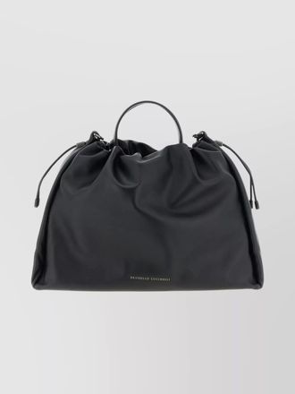Brunello Cucinelli spacious tote bag adjustable strap
