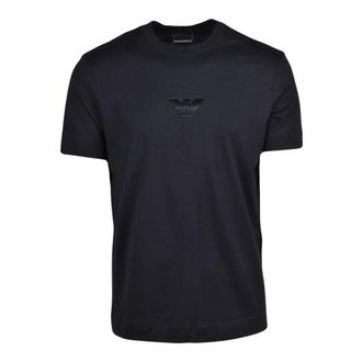 Emporio Armani T-shirt - Heren - T-shirts - Zwart - M - Katoen - Tops