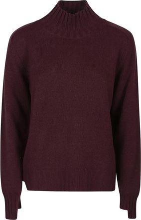 Canessa high-neck cashmere sweater - Red