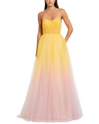 Mac Duggal Sweetheart Ombre Tulle Ballgown