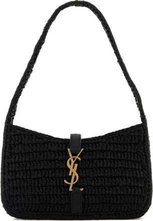 Saint Laurent Le 5 &agrave; 7 mini-schoudertas - Zwart