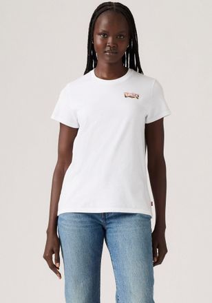 Levi's T-Shirt LEVIS THE PERFECT TEE, Damen, Gr. XL (42), joshua tree scenic b,, Single Jersey, Obermaterial: 100% Baumwolle, normal, Rundhals, abgesteppt, S