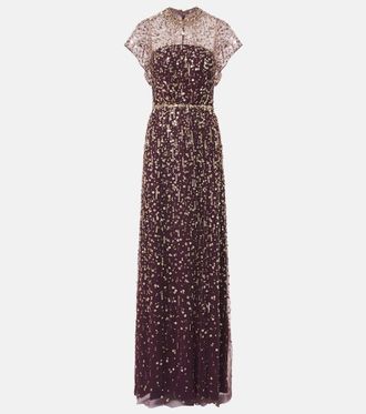 Jenny Packham Sequined gown