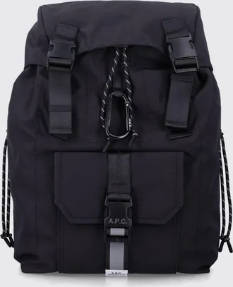 A.P.C. A. P.C. Zaino Trek in nylon con spallacci imbottiti e chiusura a patta