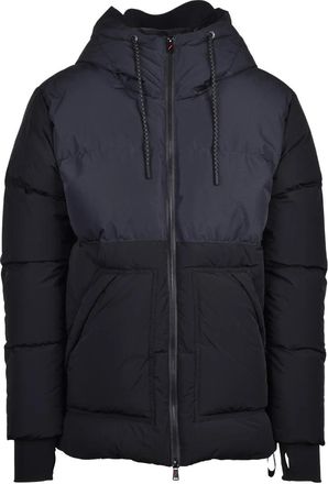 Afterlabel Black Galena Technical Padded Polyester Down Jacket