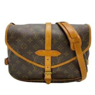 Louis Vuitton Pre-owned Cross Body Bags, female, Brown, Size: ONE SIZE Pre-owned Monogram Shoulder Bag