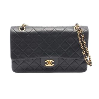 Chanel Pre-owned Matelasse Lamslederen Schoudertas - Dames - Pre-owned - Zwart - Maat: ONE Size Leer
