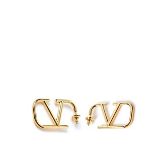 Valentino Garavani Gouden Oorbellen voor Vrouwen - Dames - Oorbellen - Geel - ONE Size - Accessoires