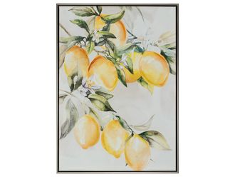 Schubiger M&ouml;bel Bild mit Rahmen Zitronenbaum 1